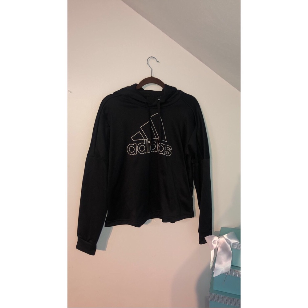 Black adidas hoodie